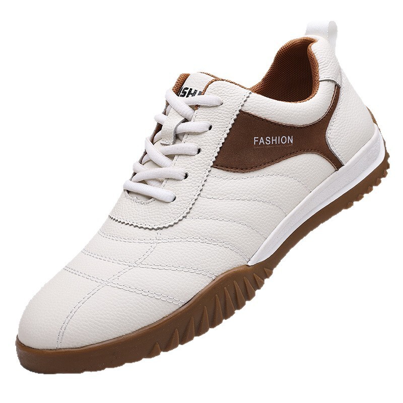 2026 Spring and Autumn Sports Casual Fashionable White Sneakers, Wear-resistant, Non-slip, Versatile Men's Shoes, Wholesale from Manufacturer - view 3
