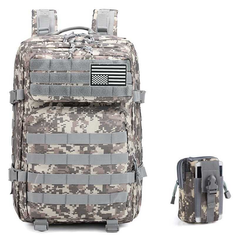 Assault SportsHikingBagCampingDoubleShoulderBag Capacity Multifunctional Large BagGive the Seventh Tactical Backpack M260626 - view 1