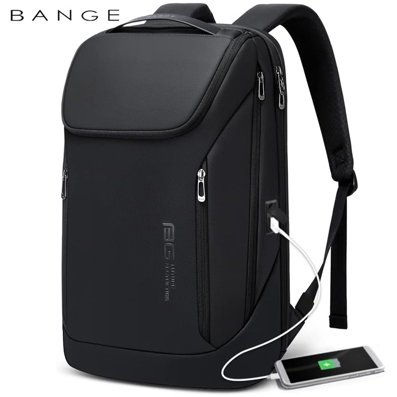 BANGE Business Backpacks Laptop 156 inch Multifunctional WaterProof Big Capacity Daily Work Male Backpack School Bag Mochila y260611