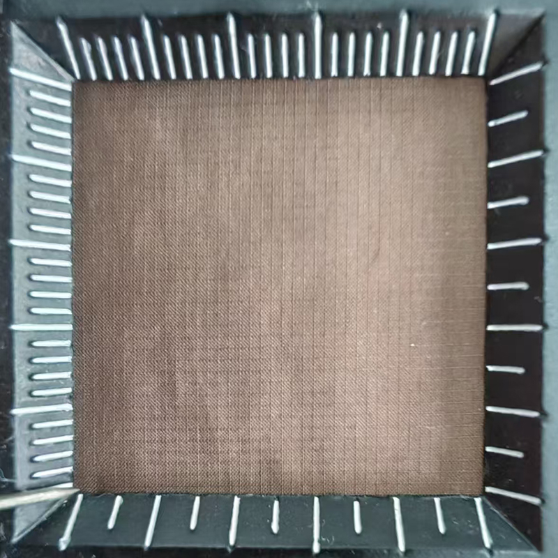15D low elasticity nylon grid lightweight and high elasticity nylon clothing fabric - view 6