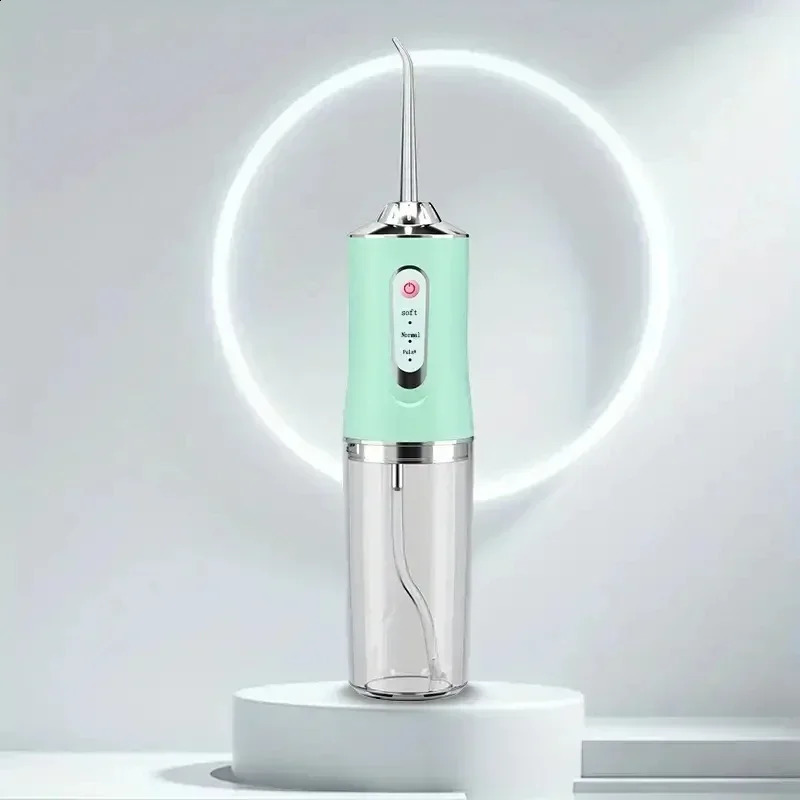 Smart Electric Oral Irrigator Water Flosser Portable 3 Modes Rechargeable Dental Jet Teeth Cleaner 260626 - view 7