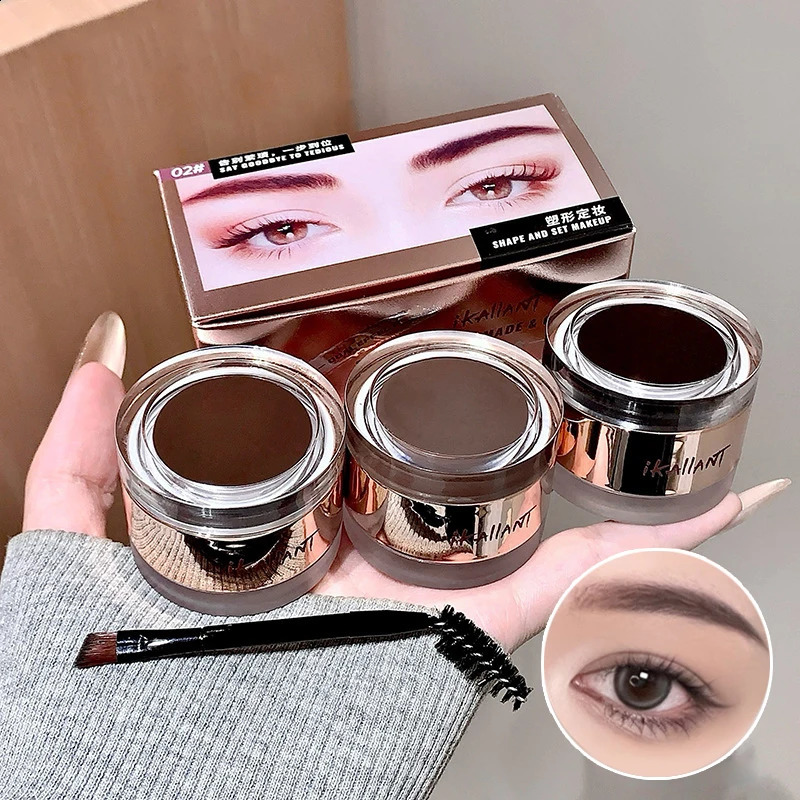 Two-in-one eyebrow cream and eyebrow gel wild eyebrows from Europe and America shaping and thickening eyebrow gel 260626
