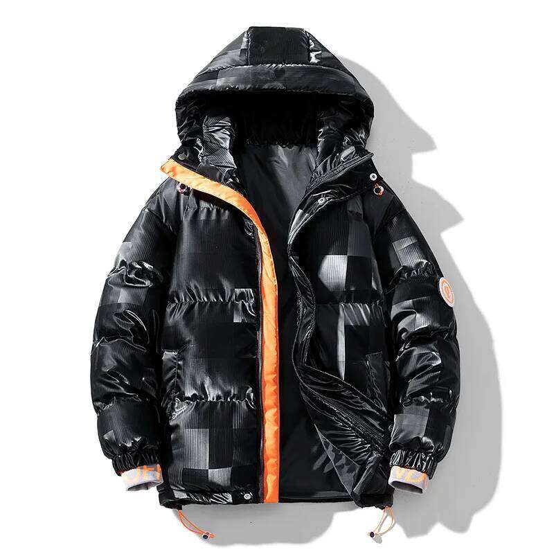 winter waterproof Cotton coat New style hooded jacket Men's windproof thick warm man's fashion parkas J260626 - view 1