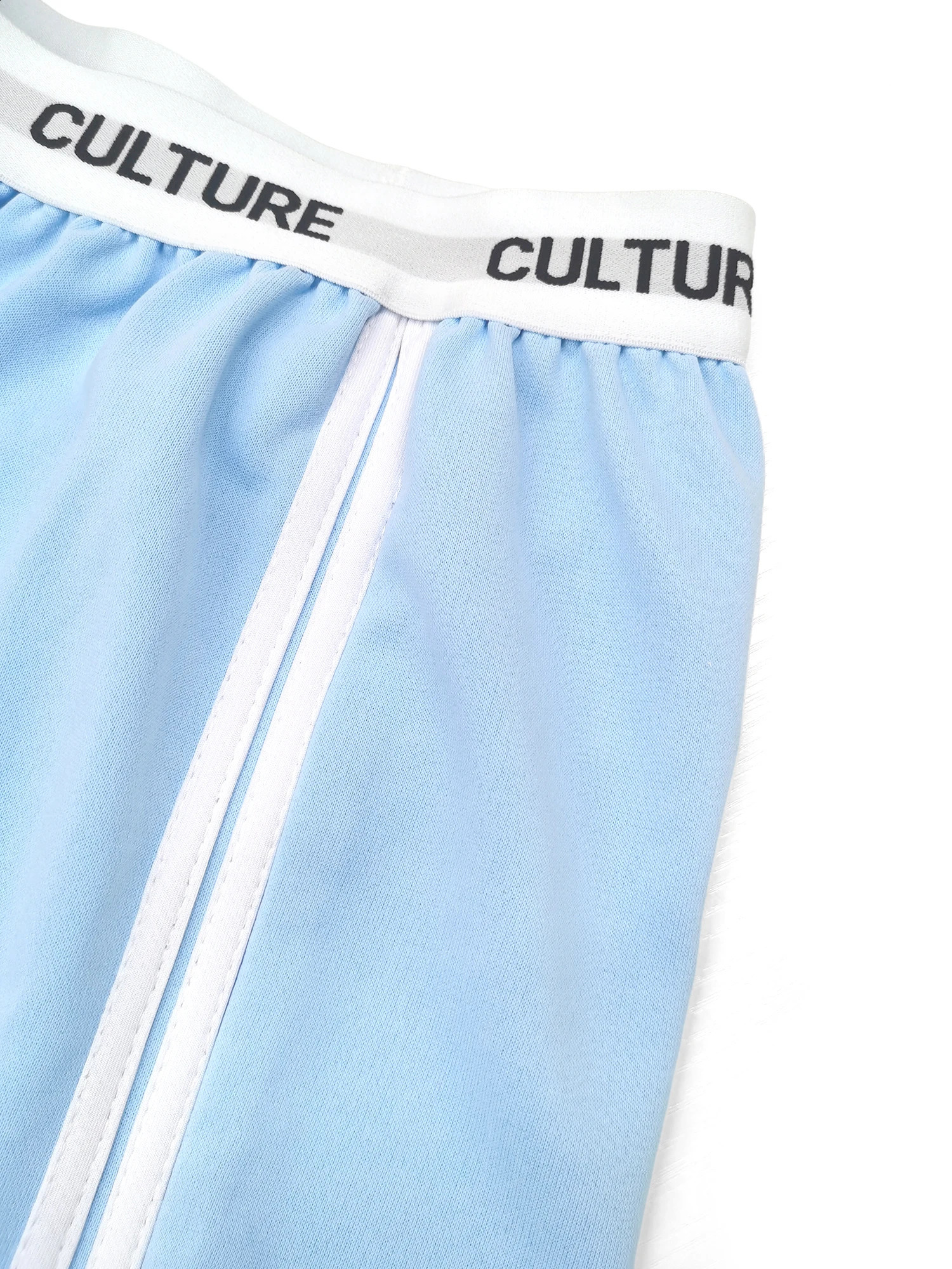 2026 Trendy Parachute Pants Women Oversized Loose Fit Trousers with Contrast Waistband Double Striped Casual Streetwear 260625 - view 5