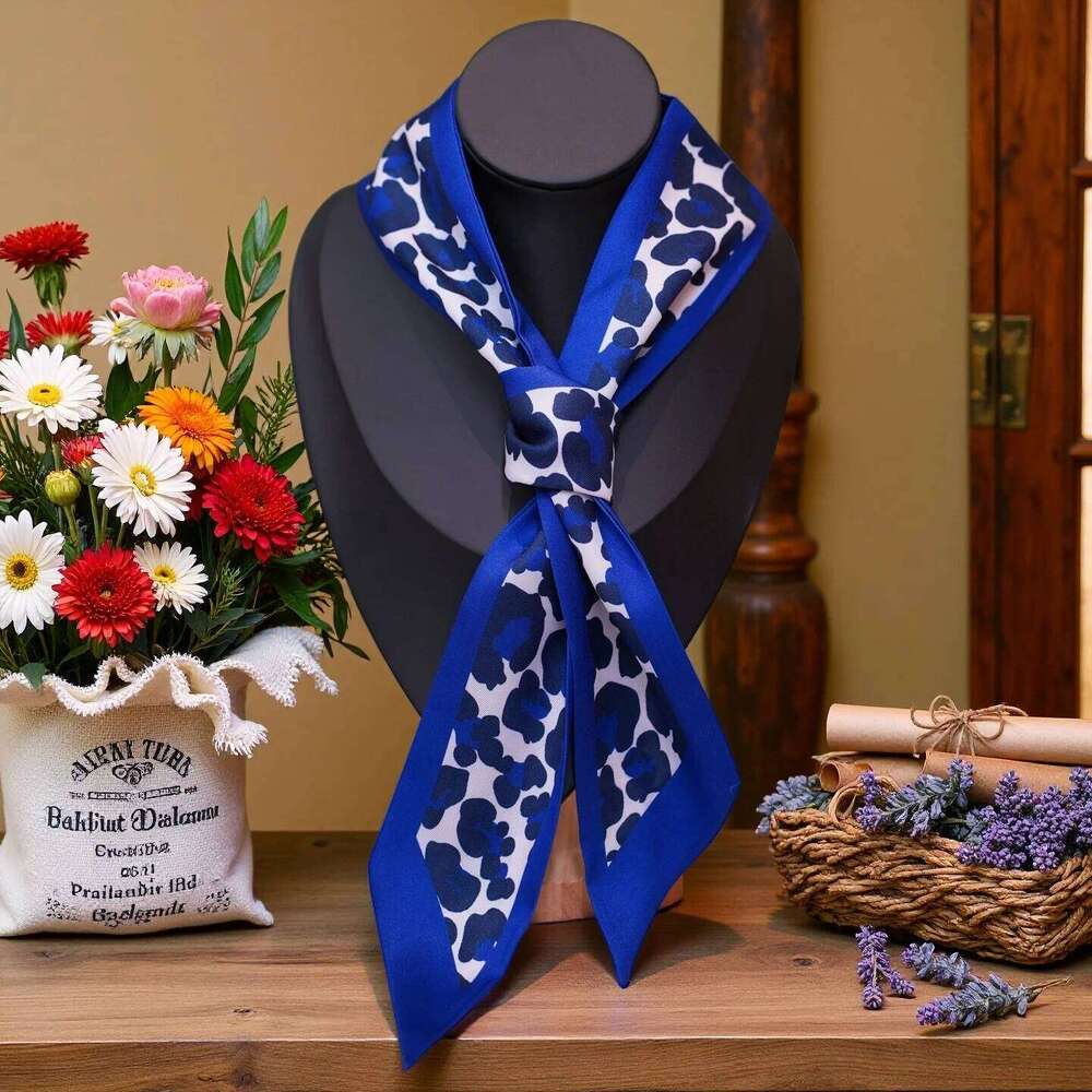 Fashion Silk Ribbon for Women Bag Handle Wrap Hair Tie Long Neck Scarf Multiuse Headband Elegant Daily Accessories 26Y06226 - view 7
