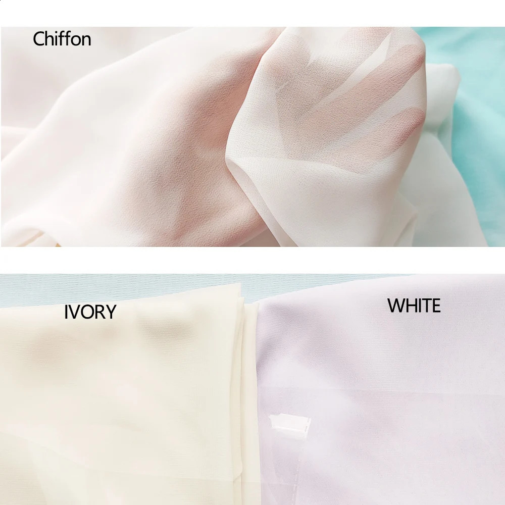 Women Wedding Cape Soft Lightweight Chiffon Bridal Shawl High Low Long Formal Wrap Lady Evening Prom Party Shrug Black White 260625 - view 7