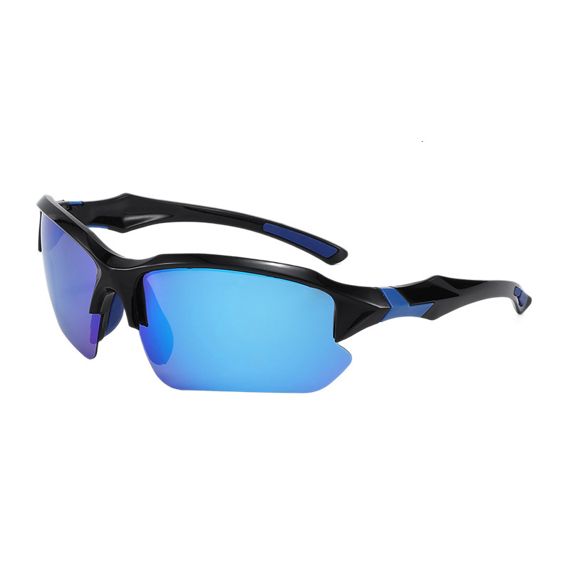 2026 Designer's New Personalized Luxury Sports Cycling Sunglasses For Men Outdoor Driving UV Protection European And American Trendy Colorful Sun - view 5