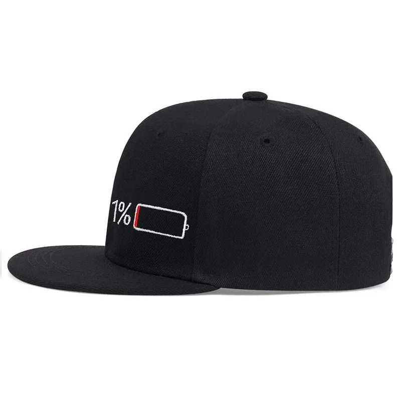 Hats Unisex Battery Embroidery Hip-hop Spring Autumn Outdoor Adjustable Casual Baseball Caps Sunscreen Hat M260626 - view 4