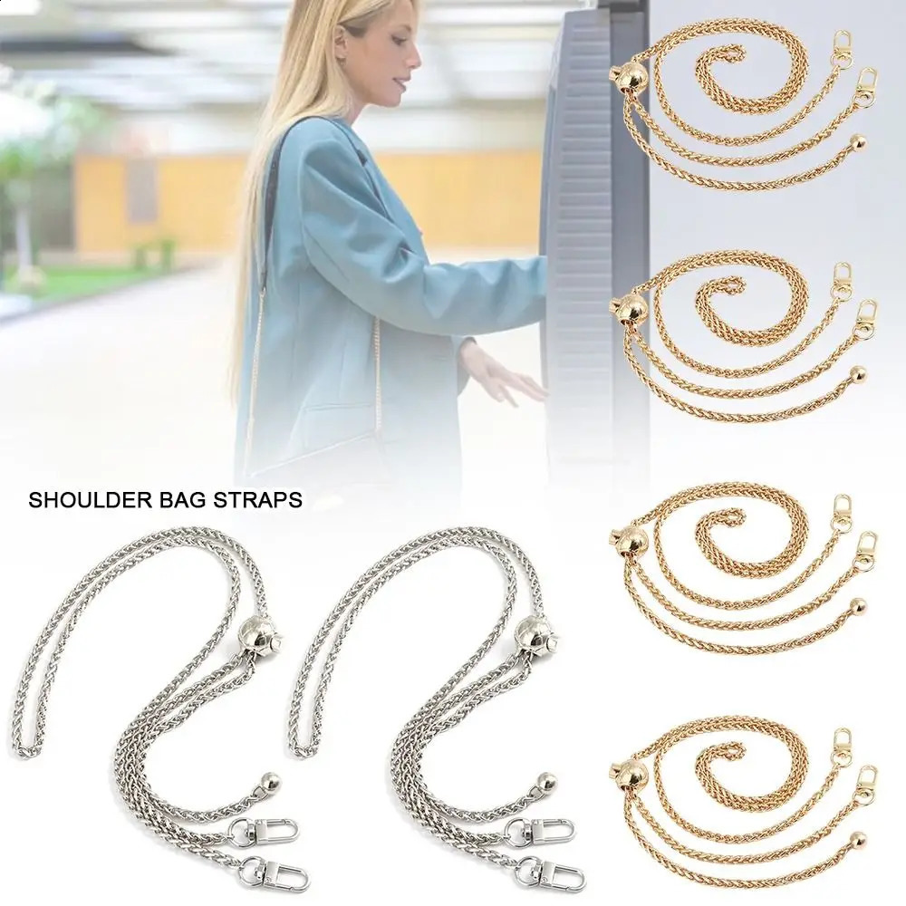 Replacement 120cm Metal Purse Chain Strap Handle for Handbag Shoulder Crossbody Bag Chain Strap with Length Adjustable Ball 260626 - view 6