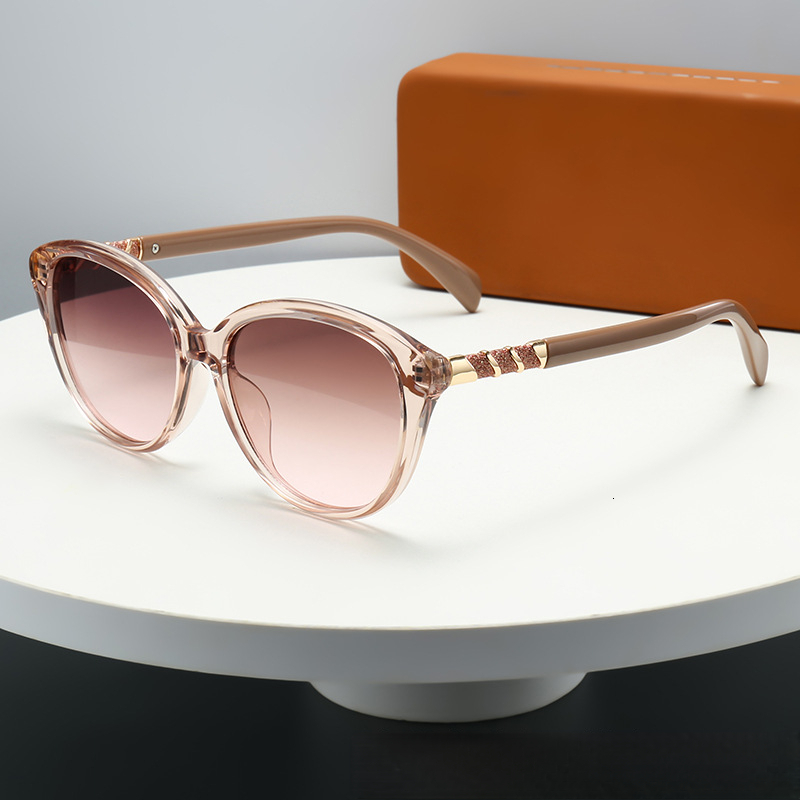 Designer's New Cat Eye Small Fragrant Style Luxurious And High-end Women's Sunglasses Cross-border European And American Fashion Trend UV Re - view 6