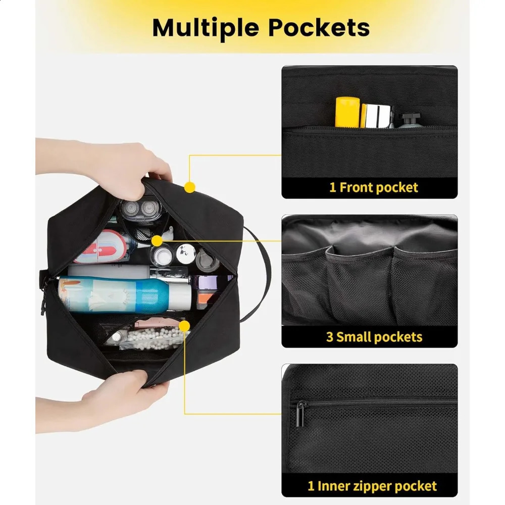 Travel Toiletry Bag for Men Hanging Toiletries Water Resistant Accessories 260625 - view 4