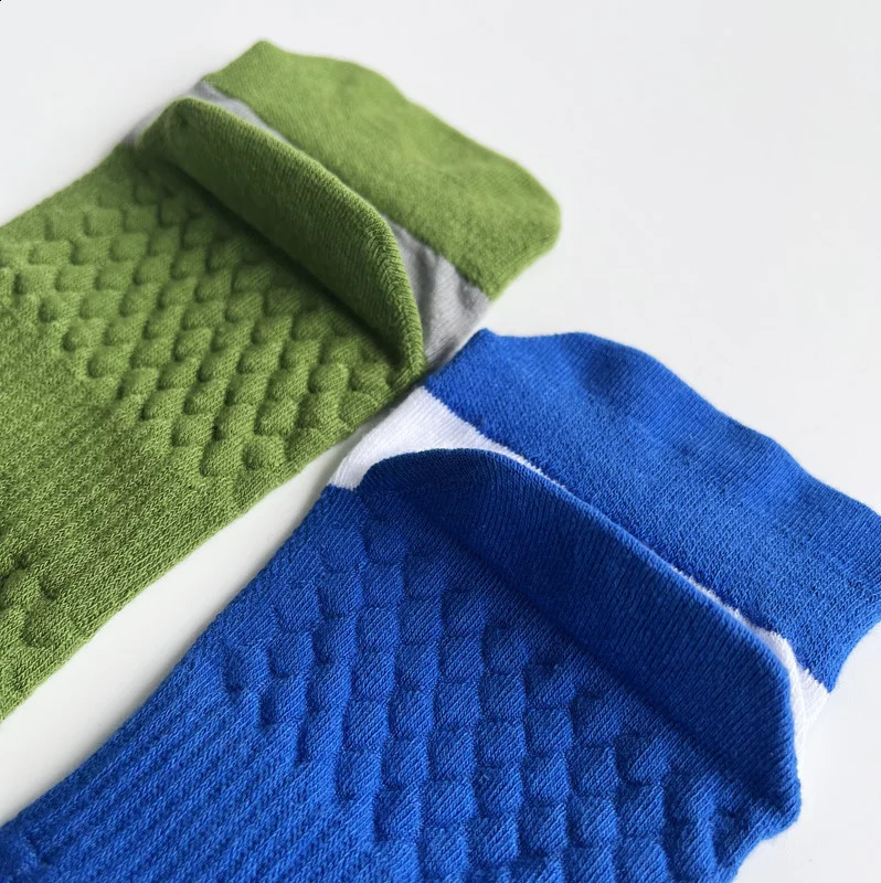 15 Pairs Man Boat Socks Toe Cotton Striped Compression Breathable SweatAbsorbing Elastic Endurable Boy 5 Finger Ankle 260622 - view 5