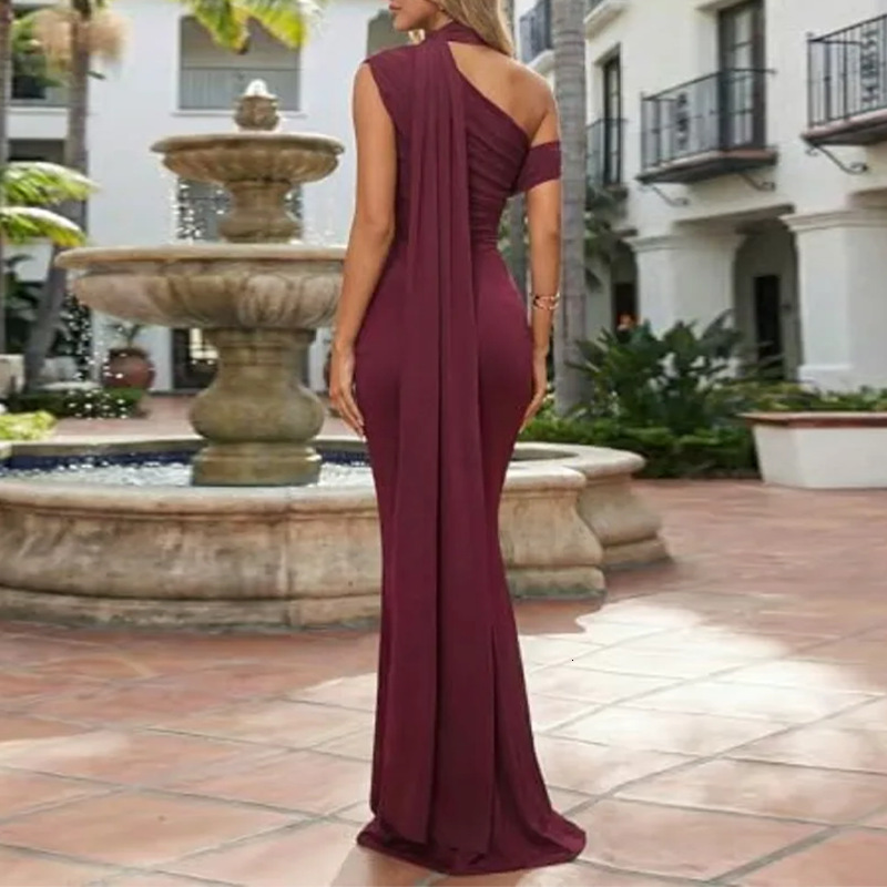 2026 Summer New Arrival Womens Fashion Elegant Waist-Cinching Bodycon Dress with Ribbons - view 5