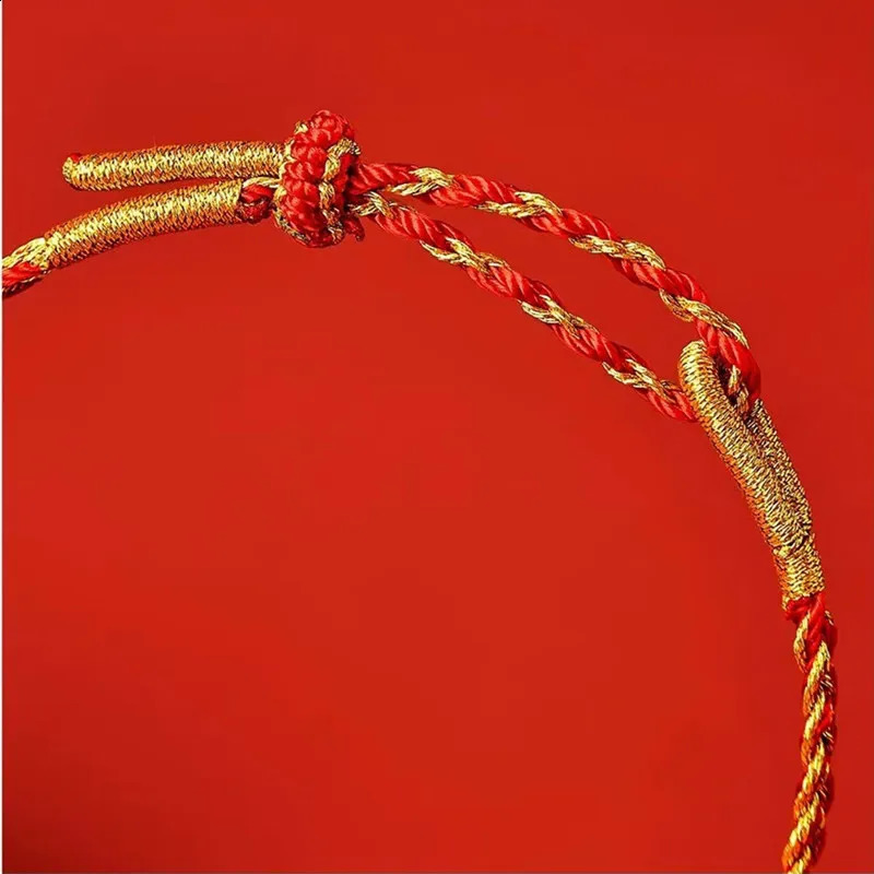 Hand Braided Red Rope Bracelet Snake Lucky Couple Friendship Ethnic Original Female Accessory 260617 - view 7