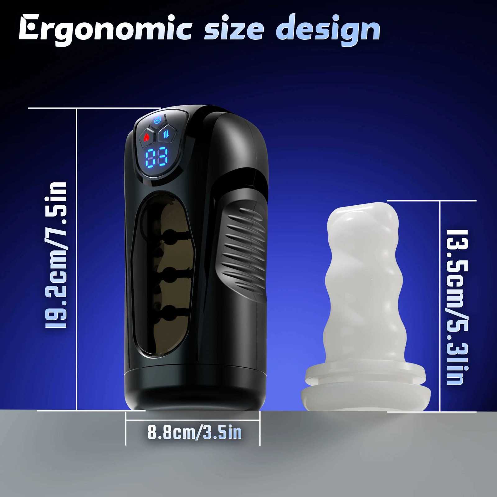 Masturbator 2026 Automatic Male Thrusting Blowjob Machine Vibration Masturbation Cup Stroker Pocket Pussy Adult Sex Toys for Men M260626 - view 6