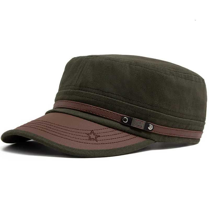 Trucker Hat Man Flat Casual Top Caps Fashion Cotton Visor Hats Summer Autumn Vintage Army Hats Adult Dad Hat Unisex Baseball M260626 - view 4