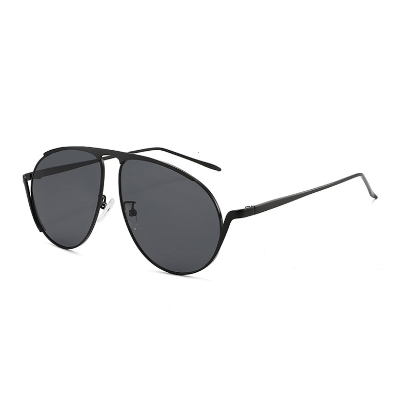 20 European American Large Frame Fashion Sunglasses, Unique And High-End, Popular For Driving, UV Protection Sunglasses - view 4