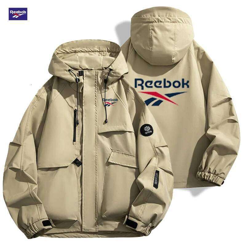 Reebok men's windproof waterproof jacket, suitable spring autumn seasons. The top choice for cyclists, hikers and ca W260626 - view 5