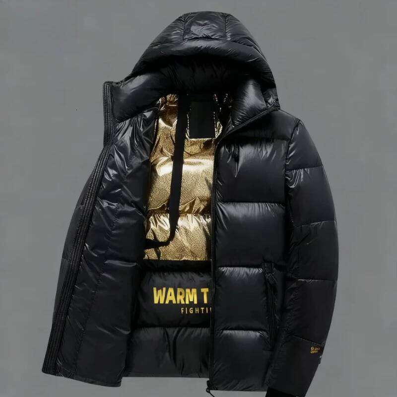 Thick Warm Outerwear Parkas Loose Casual Hooded Puffer Autumn Winter Versatile High-quality Padded Jacket for Men J260626 - view 1