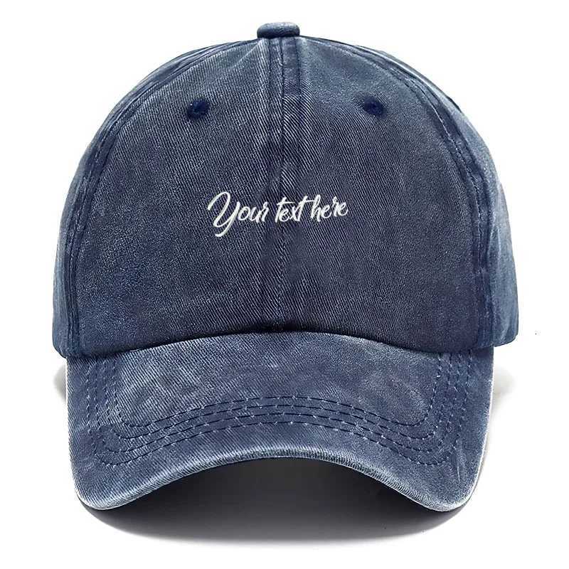 Baseball Washed for Cotton Men Adjustable Distressed Trucker Hat for Men Women Personalized Fashion Sun Hats Text Vintage M260626 - view 4