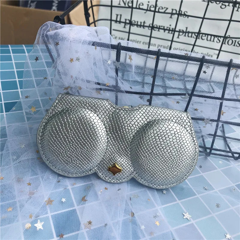 2025 Serpentine Sunglasses Cases Solid color Sunglasses Bag Glasses Protective Sleeve PU Leather Glasses Case 260625 - view 5