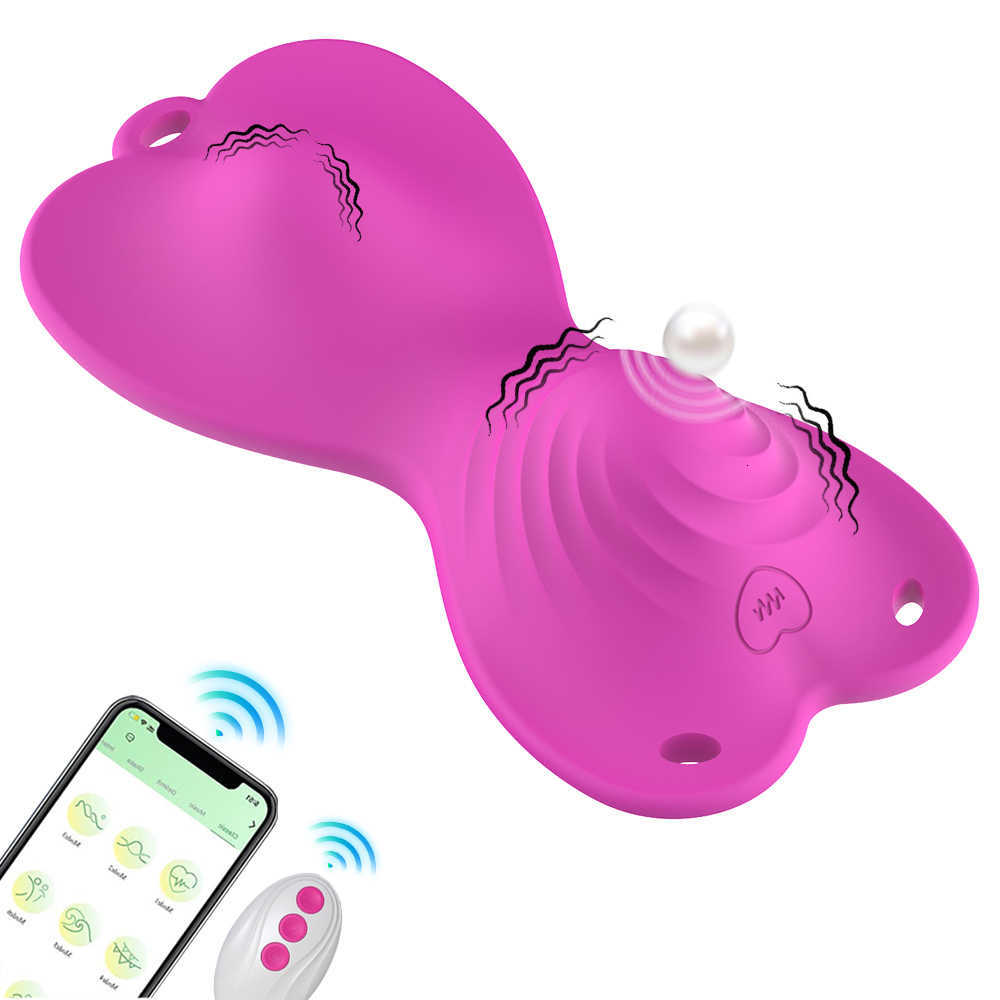 Butterfly Control APP Vibrator Remote Wearable Dual Motor Vibrating Vagina Clitoris Stimulator Sex Toys Adults Masturbation M260626