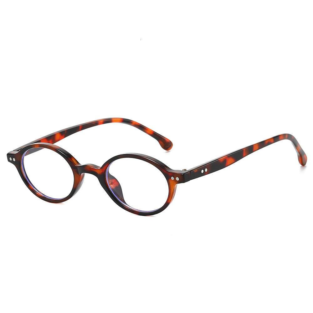 2026 New Small Frame Oval Retro European And American Simple Round Rivet Fashionable Export Hot-Selling Sunglasses - view 5