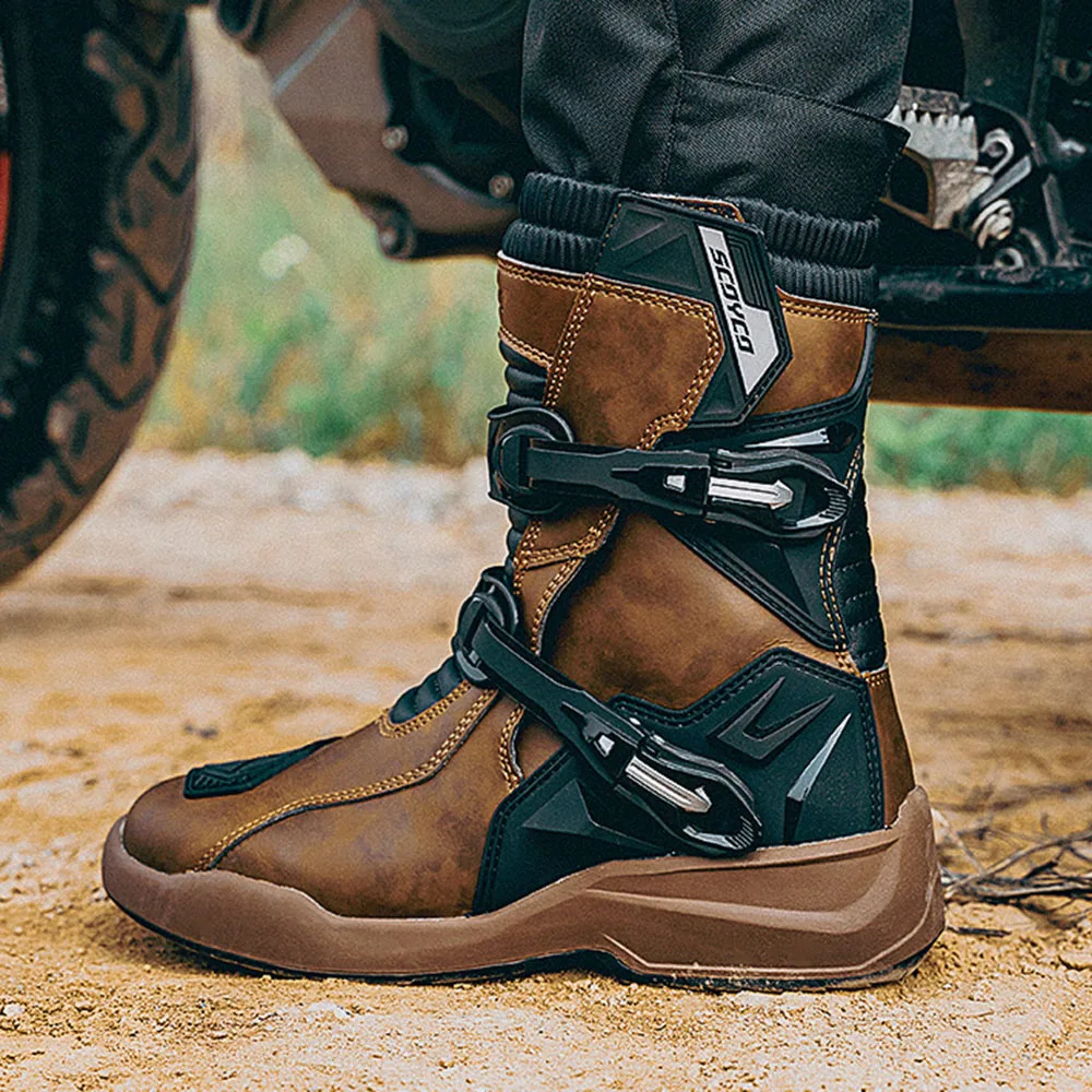 Motocross Boots Waterproof Botas De Moto Antifall Hombre Motorcycle Shoes Riding 260626 - view 6