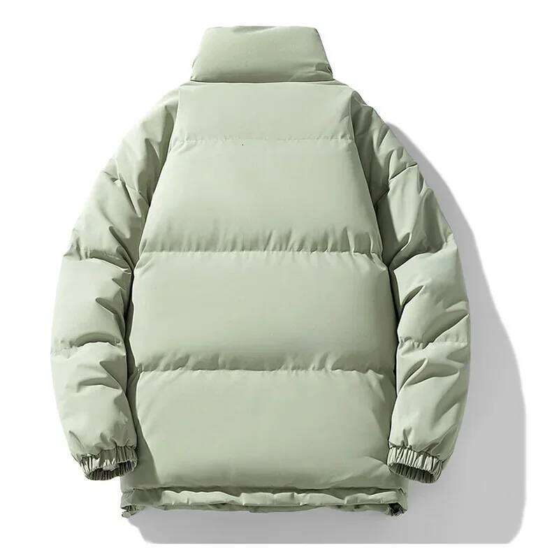 8XL Puffer Men Thick Warm Parka Plus Size Quilted Jacket Solid Outwear Coats Loose Cotton-padded Men's Clothing Top J260626 - view 7