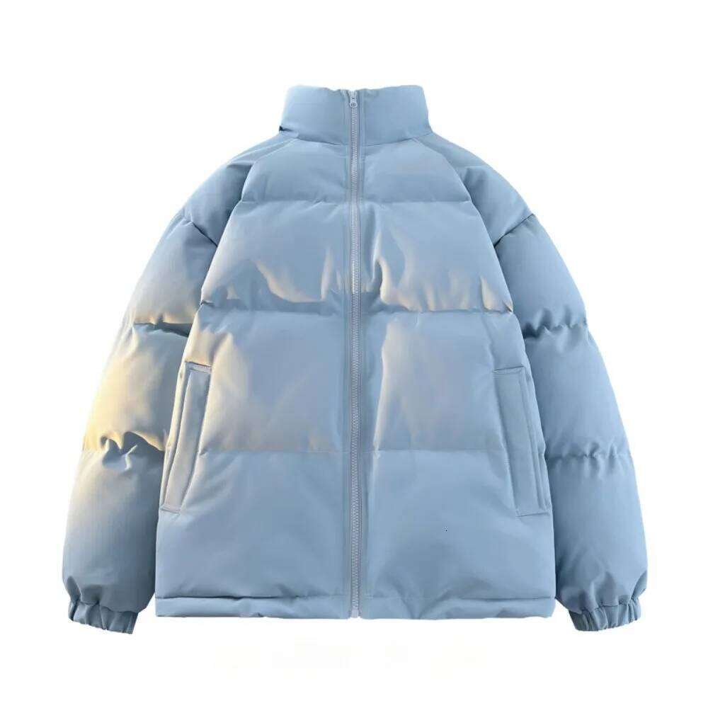 Winter Jacket Men Parkas Thicken Warm Mens Stand Collar Jackets Solid Color Parka Coat Women Fashion New Streetwear J260626 - view 6