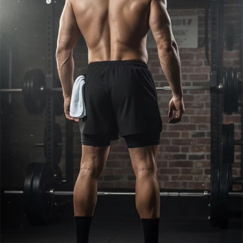 Camo Running Shorts Male Gym Sports Dry Workout Training Gym Fitness Jogging Short Pants Summer Men Shorts 260624