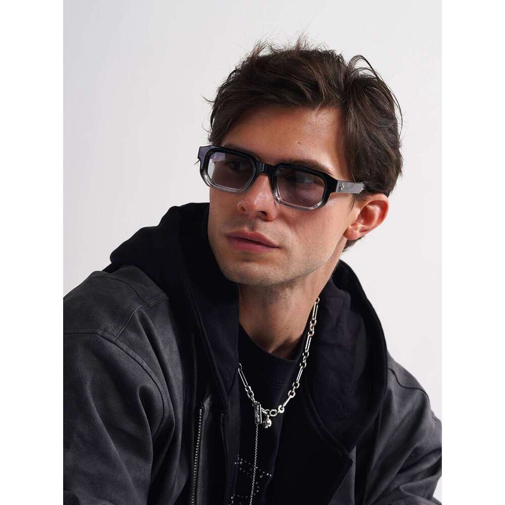 Ruiao Men Vintage Rectangle Frame Sunglasses Fashion Retro Glasses Luxury Brand Design UV400 Shades Eyewear Women Sun Glasse 26Y0626 - view 3