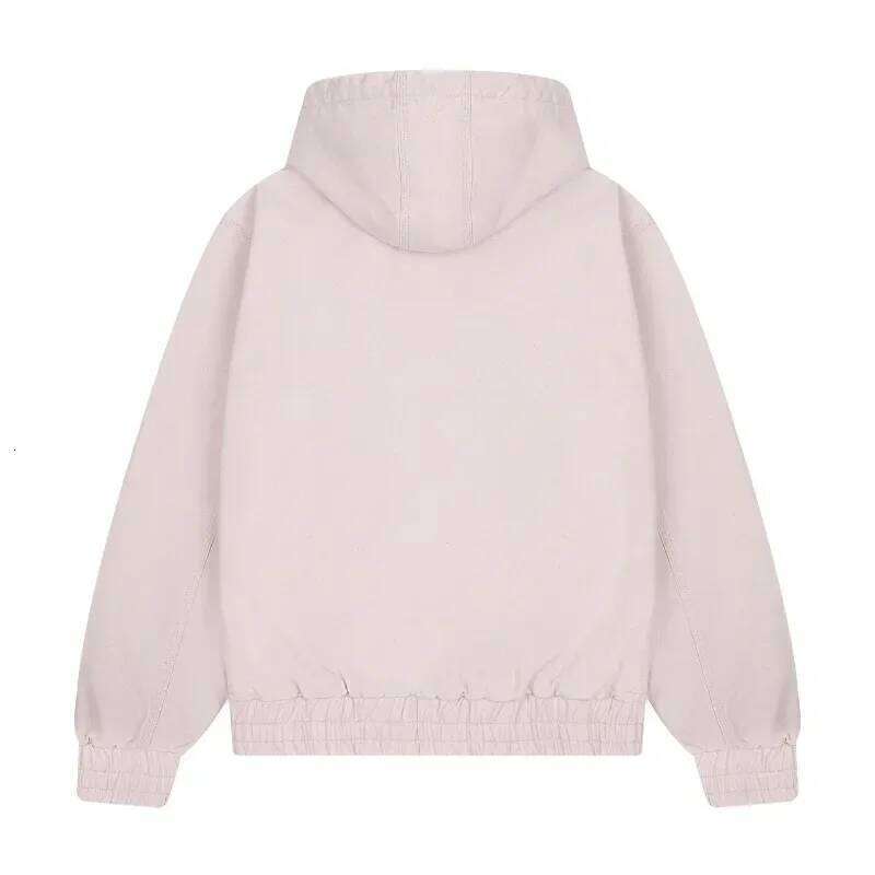 American New Trend Retro Cherry Blossom Embroidery Oversize Zipper Hoodie Men's Y2K Harajuku Hip-Hop Gothic Couple Sweatshirt W260626 - view 4