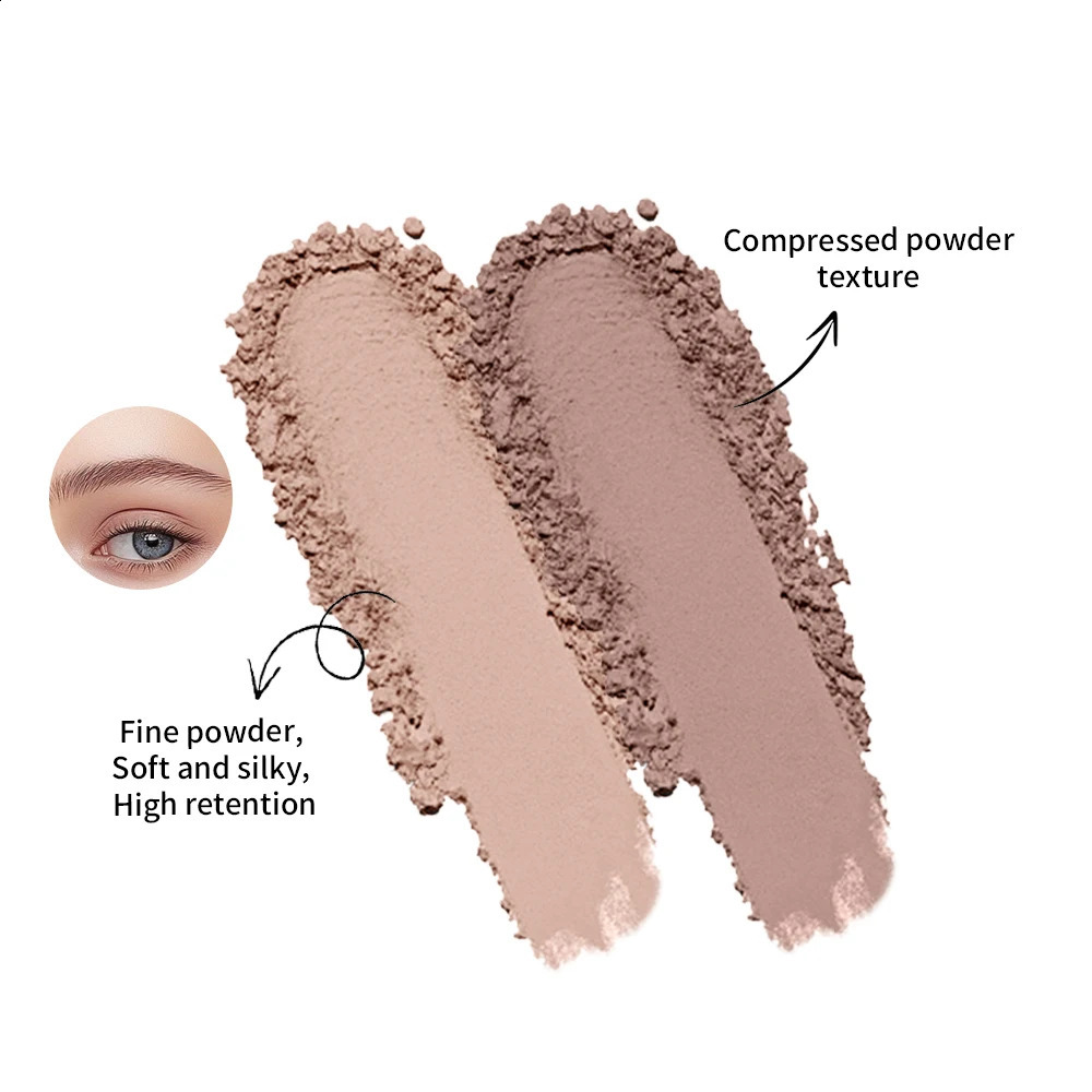 Brow Powder Duo Two-color Eyebrow Powder n Long-Lasting Natural 3-Dimensional Eyebrow Shape Makeup Fine Powder Cosmetic 260626 - view 6