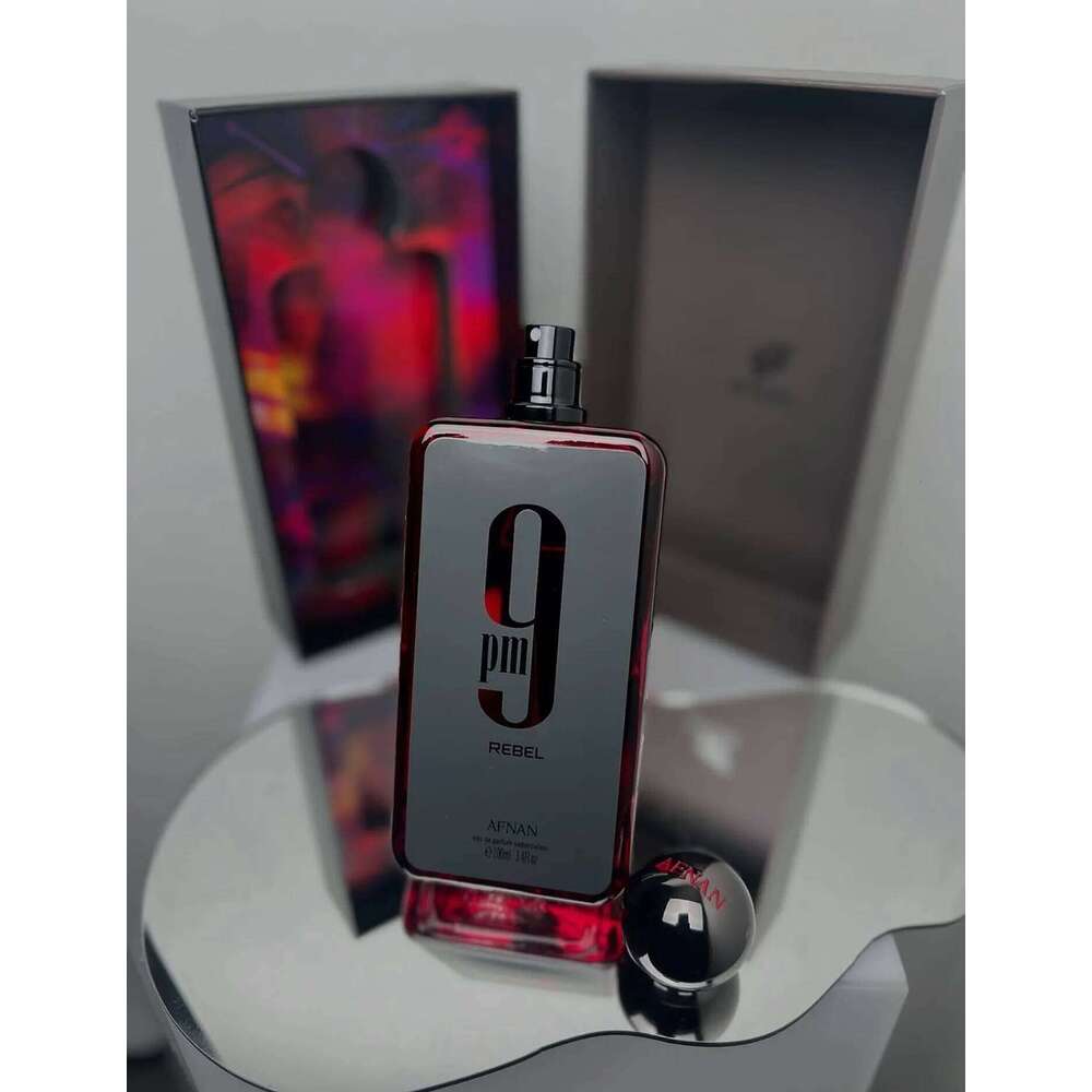 Afnan 9 PM Rebel Eau de Parfum Spray for Unisex, 3.4 Ounce 26L0626 - view 5
