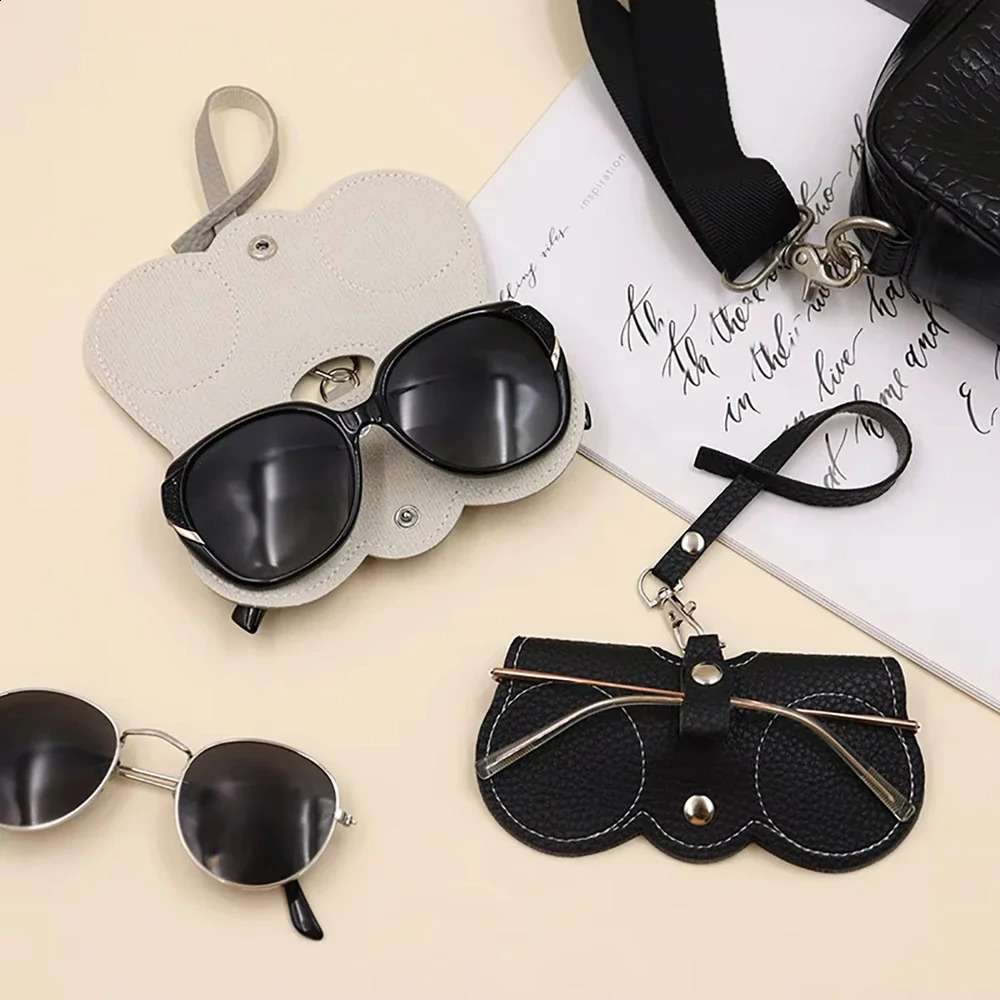 Sunglasses Bag Portable Eyewear Case Sunglasses Protective Cover Cute Eyewear Clip Womens Minimalist Eyewear Bag 260625 - view 4