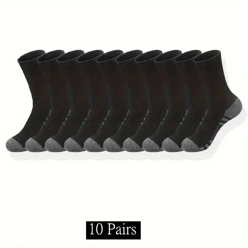 Ultra Soft Breathable Men Classic Crew Socks Comfy Casual Unisex For Outdoor Wearing 1102030 Pairs 2025 260622 - view 5