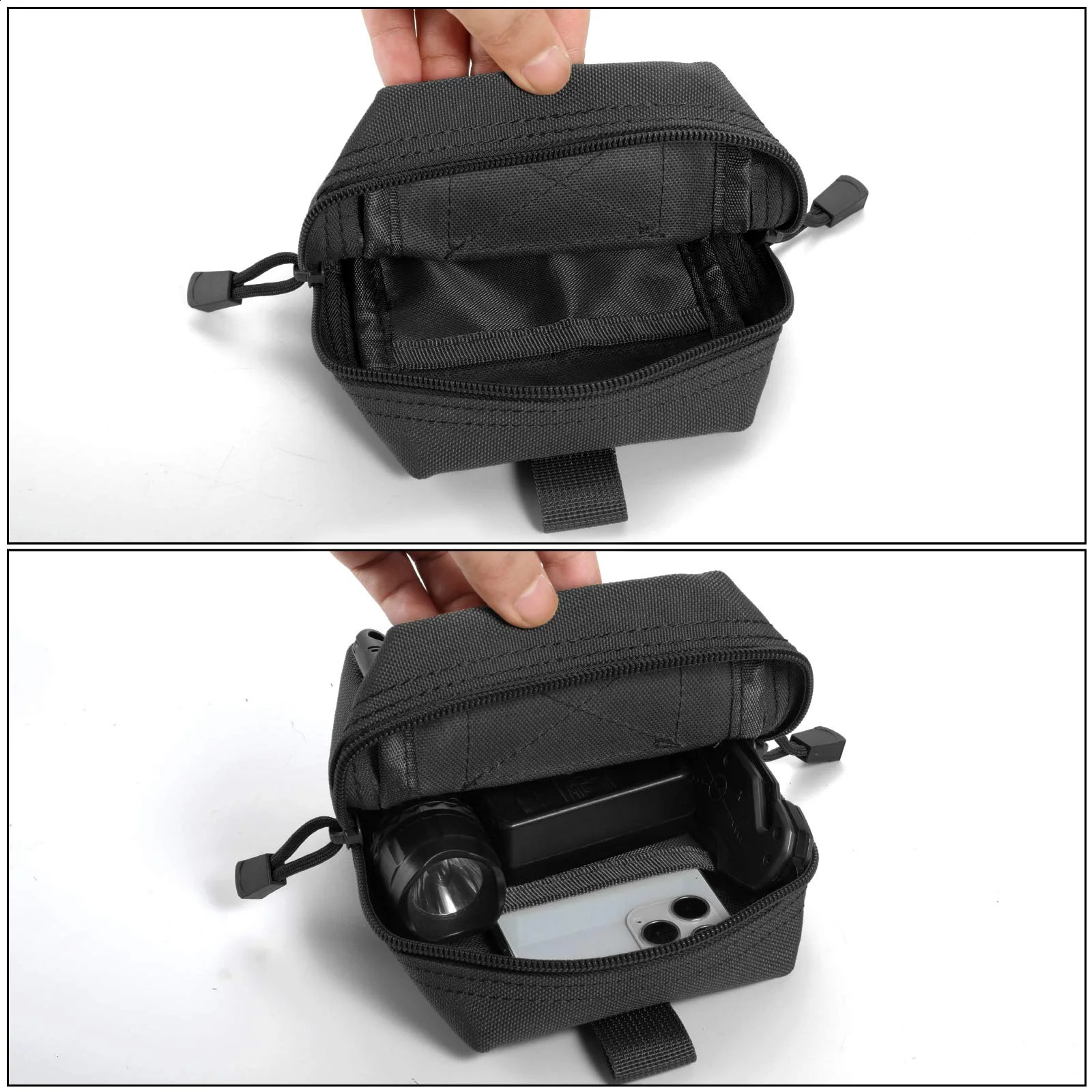 Molle Pouch Tactical Compact WaterResistant Pack Utility EDC Waist Bag For Hunting Trekking Running Camping 260625 - view 5