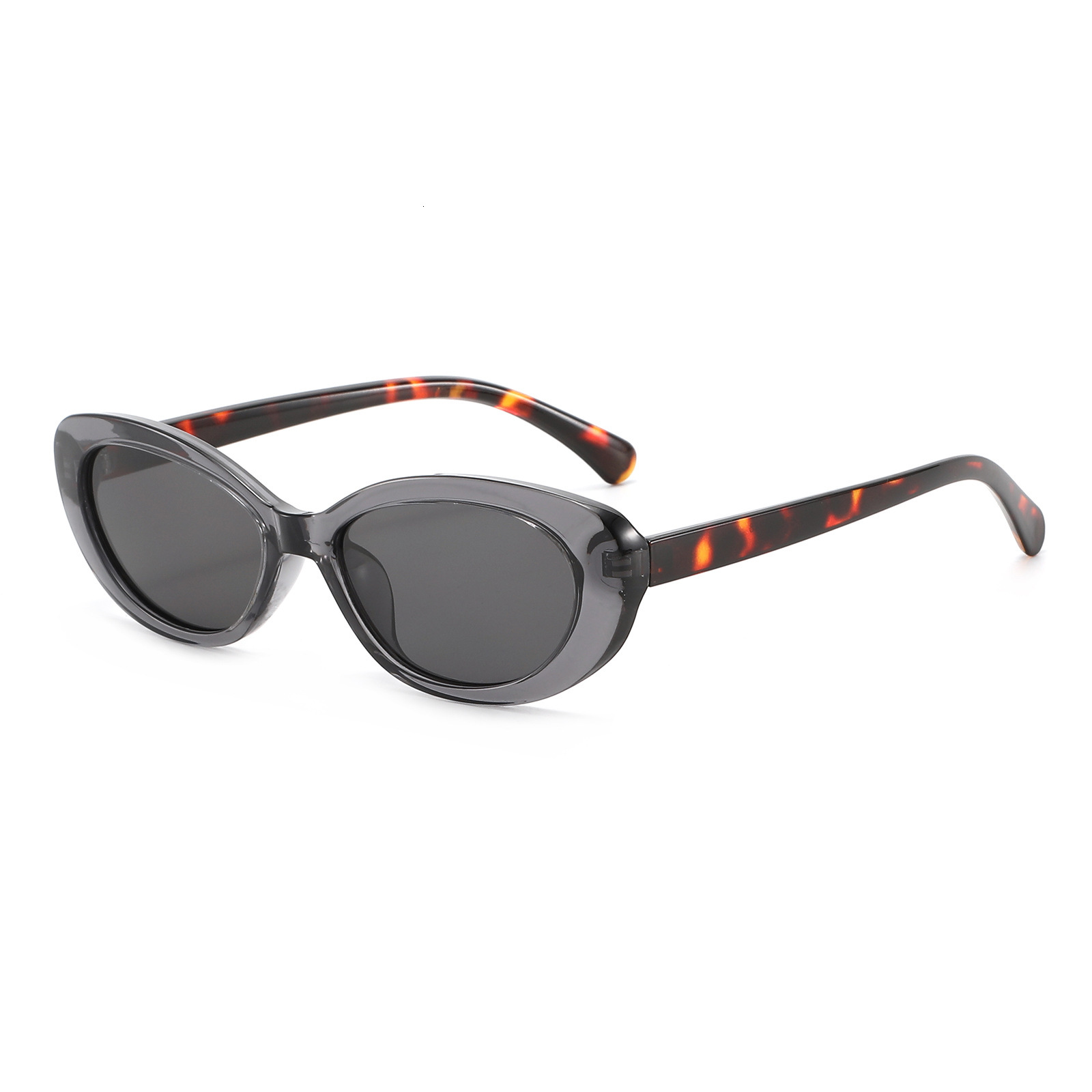 New Cat-Eye Small-Frame Oval Fashionable Women's Street Style Sunglasses, High-End Anti-Uv Glasses - view 6