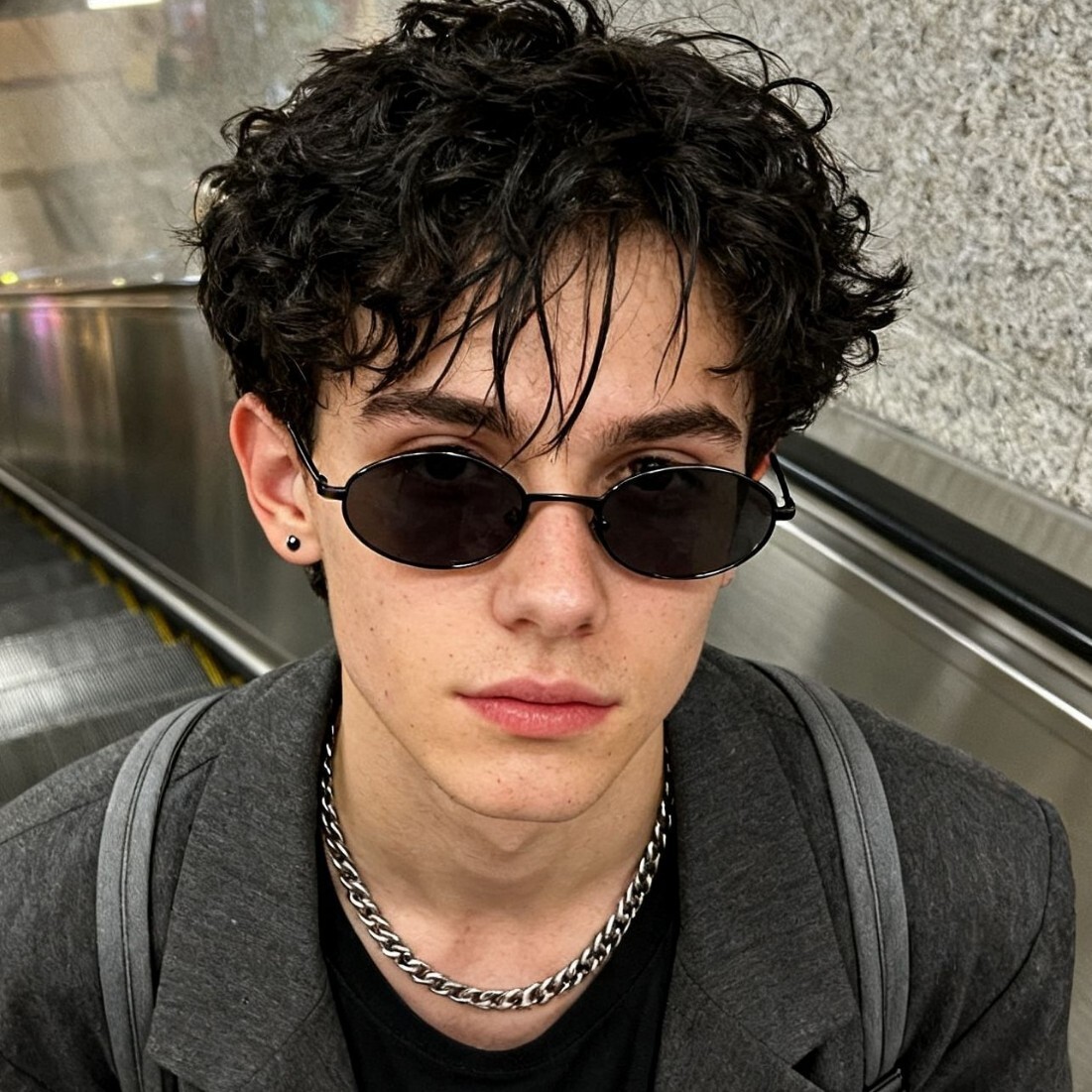 european american style unisex smallscale sport eyewear