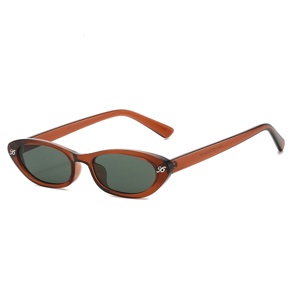 2026 New Small-Frame Cat-Eye Glasses, European And American Ins Style, UV Protection, Korean Version, Suitable For Natural Looks - view 5
