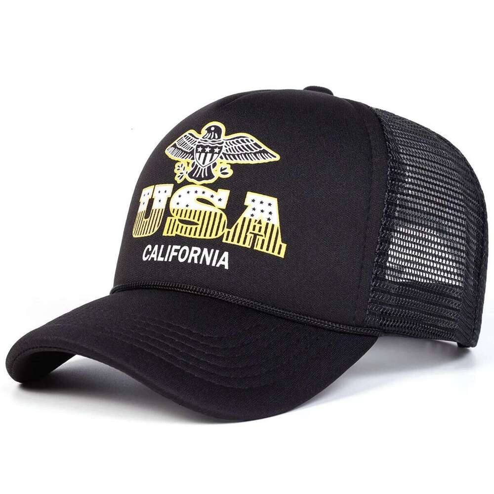Unisex USA CALIFORNIA Baseball Net Caps Spring Summer Outdoor Adjustable Casual Hats Sunscreen Hat Sports Cap W260626 - view 3