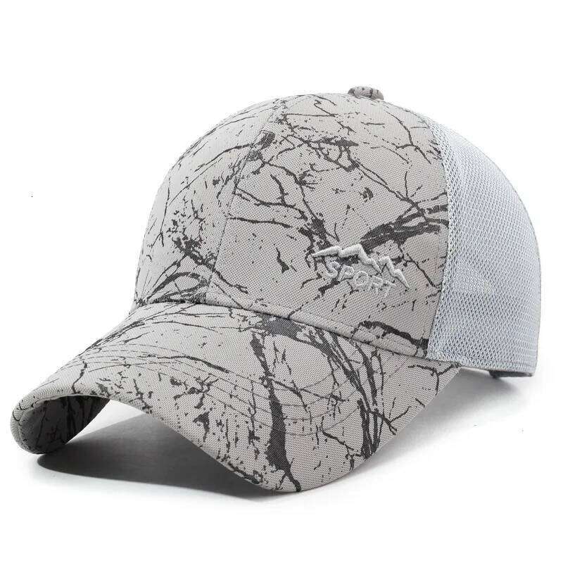 New Summer Men's Sun Hat, Outdoor Sports Visor, Mesh Back Baseball Cap, Breathable Casual Fishing & Trucker Hat W260626 - view 5