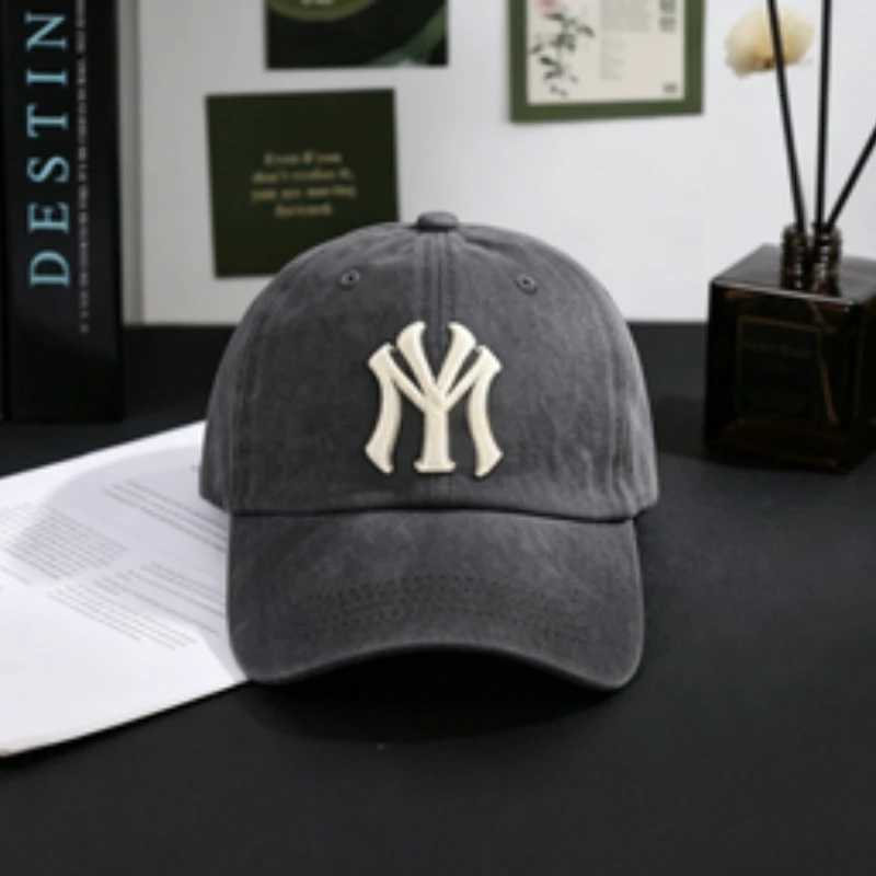 Cotton Men Baseball Washed Men Women Lightweight Adjustable Dad Hat Casual Street Travel Sports Sun M260626 - view 4