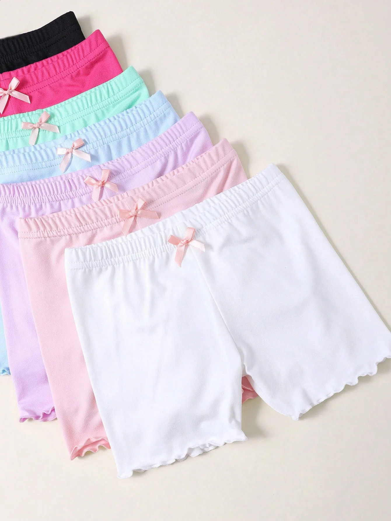 3 PcsPack Summer Girls Shorts Kids Safety Pants Adorable Underwear Clothes Childrens Cute Bow Short Underpants for Young Girls 260626 - view 4