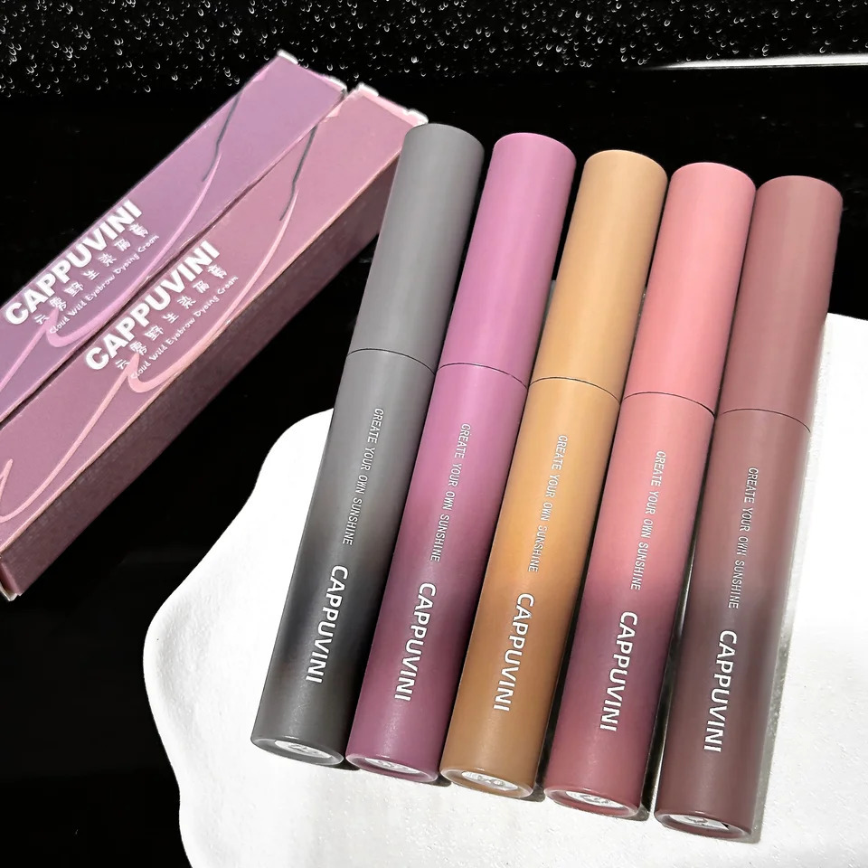 Cappuvini Cloud Mist Eyebrow Tint Non-Smudge Natural 3D Waterproof Quick-Drying Eyebrow Dyeing Cream Cosmetics 260625 - view 7