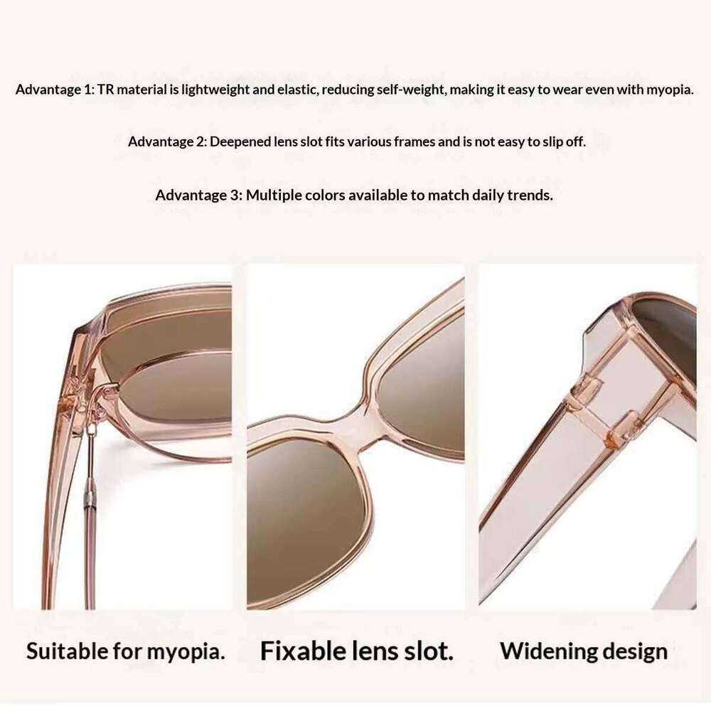 1/2/3PC Sunglasses Fit Over Men Women, Wrap-Around Glasses UV400 Protection for Driving and Outdoor T01 26Y0626 - view 7