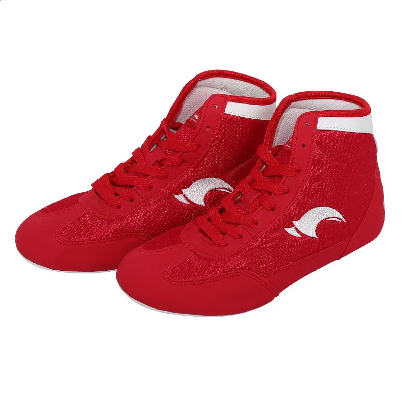Men Women boxing shoes Rubber outsole breathable Wrestling wrestling costume for 260626 - view 3