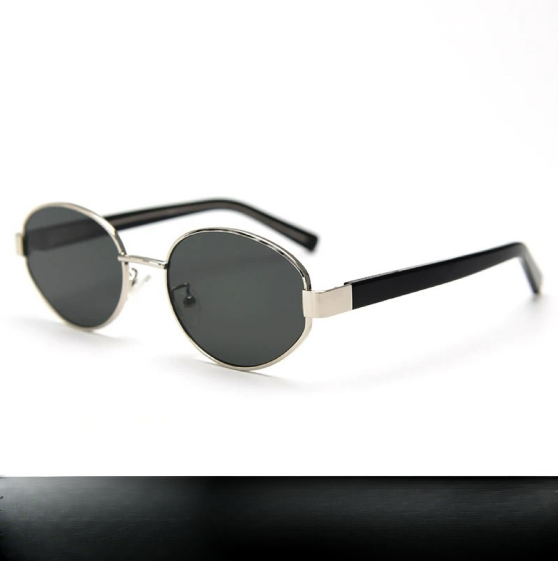 Gaitai Glasses Polarized Sunglasses Old Money Style Retro Atmosphere Oval Cat Eye Sunglasses Same Style as Wang Anyu - view 9