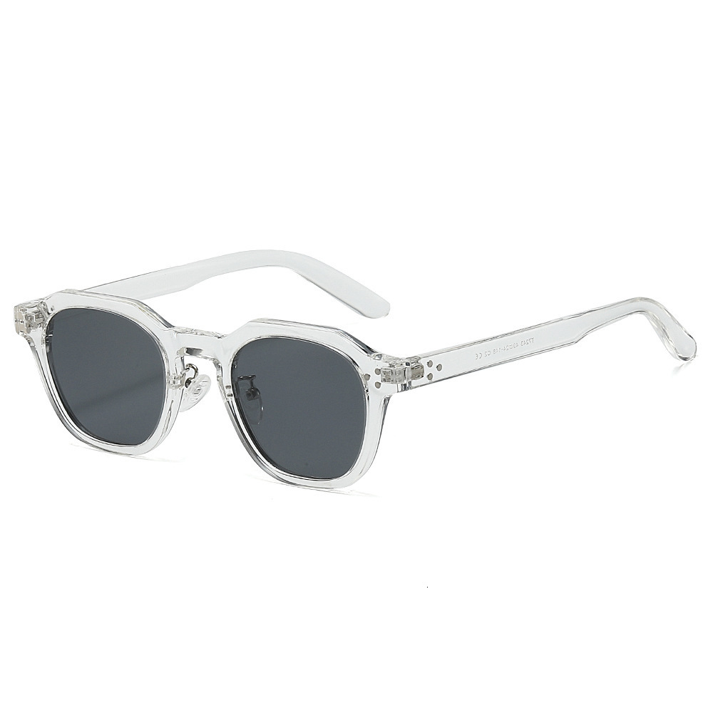 26 Popular Internet Celebrity Women, Thick Frame, Retro, Versatile, Tr90 Oval Square Frame Glasses For Men, Can Be Fitted With Prescription Lenses - view 6